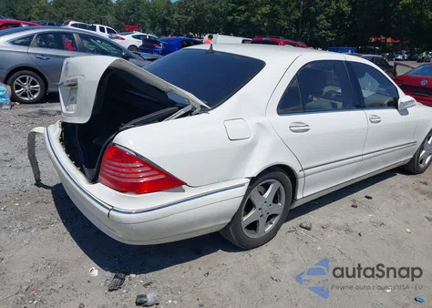 2004 Mercedes-Benz S 430 from USA, damaged, VIN WDBNG70JX4A415439